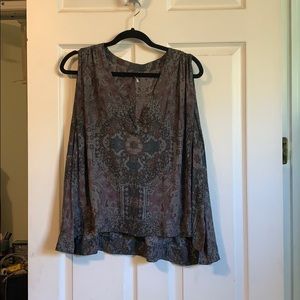 Free People V-Neck Blouse